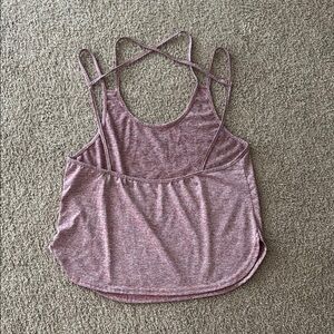 Women's Pink Strappy Top